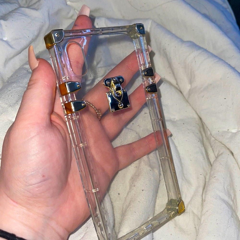 Clear iPhone XR case